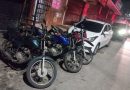 PMCE prende dupla por receptação e adulteração de veículos em carro roubado e com peças de motos roubadas no Edson Queiroz